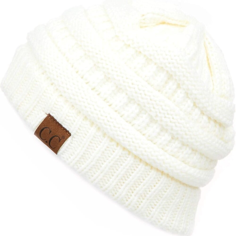 Exclusives Cable Knit Beanie - Thick, Soft & Warm Chunky Beanie Hats